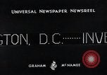 Image of model marine diver Washington DC USA, 1933, second 5 stock footage video 65675037682