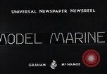 Image of model marine diver Washington DC USA, 1933, second 11 stock footage video 65675037682