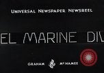 Image of model marine diver Washington DC USA, 1933, second 12 stock footage video 65675037682