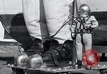 Image of model marine diver Washington DC USA, 1933, second 29 stock footage video 65675037682