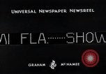 Image of fashion show Miami Florida USA, 1933, second 4 stock footage video 65675037683