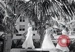 Image of fashion show Miami Florida USA, 1933, second 39 stock footage video 65675037683