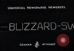 Standbild Blizzard Mount Stillman California USA, 1933, aus Sekunde 8 historischem Filmmaterial Videoclip 65675037684