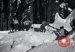 Standbild Blizzard Mount Stillman California USA, 1933, aus Sekunde 57 historischem Filmmaterial Videoclip 65675037684