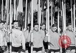 Standbild University of California rudern Crew Oakland California USA, 1933, aus Sekunde 27 historischem Filmmaterial Videoclip 65675037685