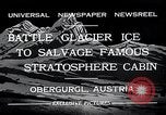 Image gondole Obergurgl Autriche, 1932, de la seconde 7 séquences d'archives historiques vidéo 65675037688