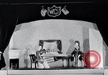 Image of puppet show fundraiser during depression New York United States USA, 1932, second 57 stock footage video 65675037689
