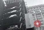 Image of vertical auto park Chicago Illinois USA, 1932, second 39 stock footage video 65675037690