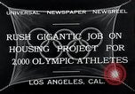 Image of Olympic Village for 10th Olympics Los Angeles California USA, 1932, second 10 stock footage video 65675037692