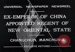 Standbild Henry Pu Yi Changchun Mandschurei, 1932, aus Sekunde 9 historischem Filmmaterial Videoclip 65675037694