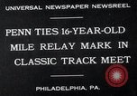 Standbild Hochschule klassische Schiene Treffen Philadelphia Pennsylvania USA, 1932, aus Sekunde 6 historischem Filmmaterial Videoclip 65675037695