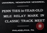 Standbild Hochschule klassische Schiene Treffen Philadelphia Pennsylvania USA, 1932, aus Sekunde 7 historischem Filmmaterial Videoclip 65675037695
