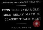 Standbild Hochschule klassische Schiene Treffen Philadelphia Pennsylvania USA, 1932, aus Sekunde 10 historischem Filmmaterial Videoclip 65675037695
