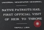 Standbild Kronprinz Tripolis Libyen, 1932, aus Sekunde 4 historischem Filmmaterial Videoclip 65675037697