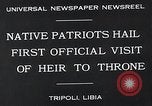 Standbild Kronprinz Tripolis Libyen, 1932, aus Sekunde 6 historischem Filmmaterial Videoclip 65675037697