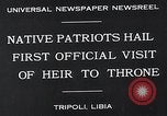 Standbild Kronprinz Tripolis Libyen, 1932, aus Sekunde 7 historischem Filmmaterial Videoclip 65675037697