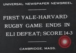 Image of Rugby match Cambridge Massachusetts USA, 1932, second 3 stock footage video 65675037701