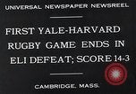 Image of Rugby match Cambridge Massachusetts USA, 1932, second 6 stock footage video 65675037701
