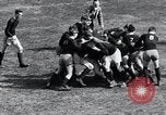 Image of Rugby match Cambridge Massachusetts USA, 1932, second 39 stock footage video 65675037701