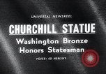 Standbild Churchill's Statue Washington DC USA, 1966, aus Sekunde 1 historischem Filmmaterial Videoclip 65675037706