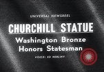 Standbild Churchill's Statue Washington DC USA, 1966, aus Sekunde 3 historischem Filmmaterial Videoclip 65675037706
