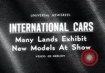 Standbild Internationale Automobilausstellung New York United States USA, 1966, aus Sekunde 5 historischem Filmmaterial Videoclip 65675037707