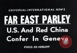 Image of Wang Bingnan leads delegation Geneva Switzerland, 1954, second 15 stock footage video 65675037716