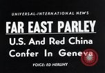 Image of Wang Bingnan leads delegation Geneva Switzerland, 1954, second 17 stock footage video 65675037716