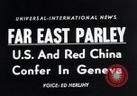 Image of Wang Bingnan leads delegation Geneva Switzerland, 1954, second 18 stock footage video 65675037716
