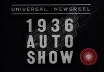 Immagine di Auto Show New York United States USA, 1935, secondo 8 filmato di repertorio 65675037725