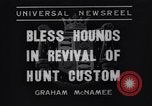 Image hounds United States USA, 1935, de la seconde 3 séquences d'archives historiques vidéo 65675037726