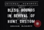 Image hounds United States USA, 1935, de la seconde 5 séquences d'archives historiques vidéo 65675037726