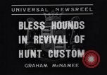 Image hounds United States USA, 1935, de la seconde 6 séquences d'archives historiques vidéo 65675037726