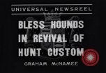 Image hounds United States USA, 1935, de la seconde 9 séquences d'archives historiques vidéo 65675037726