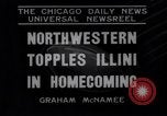 Image le football United States USA, 1935, de la seconde 3 séquences d'archives historiques vidéo 65675037727
