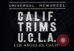 Standbild Kalifornien über UCLA 1935 Fußball-Spiel Los Angeles California USA, 1935, aus Sekunde 8 historischem Filmmaterial Videoclip 65675037728
