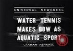 Standbild Wasser Tennis Venice Beach Los Angeles California USA, 1936, aus Sekunde 6 historischem Filmmaterial Videoclip 65675037733