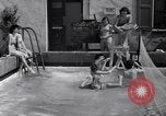 Standbild Wasser Tennis Venice Beach Los Angeles California USA, 1936, aus Sekunde 14 historischem Filmmaterial Videoclip 65675037733