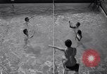 Standbild Wasser Tennis Venice Beach Los Angeles California USA, 1936, aus Sekunde 35 historischem Filmmaterial Videoclip 65675037733