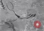 Standbild Wasser Tennis Venice Beach Los Angeles California USA, 1936, aus Sekunde 52 historischem Filmmaterial Videoclip 65675037733