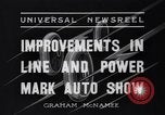 Standbild Auto Show New York City USA, 1936, aus Sekunde 4 historischem Filmmaterial Videoclip 65675037734