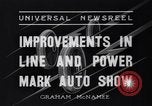 Standbild Auto Show New York City USA, 1936, aus Sekunde 5 historischem Filmmaterial Videoclip 65675037734