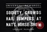 Immagine di Mostra Nazionale del Cavallo New York United States USA, 1936, secondo 7 filmato di repertorio 65675037735