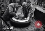 Standbild Firestone Nachweis REIFENPANNE REIFEN United States USA, 1955, aus Sekunde 40 historischem Filmmaterial Videoclip 65675037736