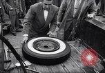 Standbild Firestone Nachweis REIFENPANNE REIFEN United States USA, 1955, aus Sekunde 46 historischem Filmmaterial Videoclip 65675037736