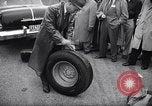 Standbild Firestone Nachweis REIFENPANNE REIFEN United States USA, 1955, aus Sekunde 62 historischem Filmmaterial Videoclip 65675037736