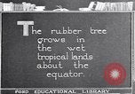Image of rubber extraction South America, 1921, second 1 stock footage video 65675037752
