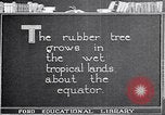 Image of rubber extraction South America, 1921, second 4 stock footage video 65675037752