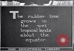 Image of rubber extraction South America, 1921, second 5 stock footage video 65675037752