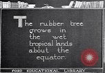 Image of rubber extraction South America, 1921, second 8 stock footage video 65675037752